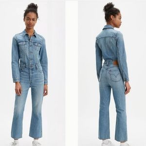 Levis Kickflare Jumpsuit NWT